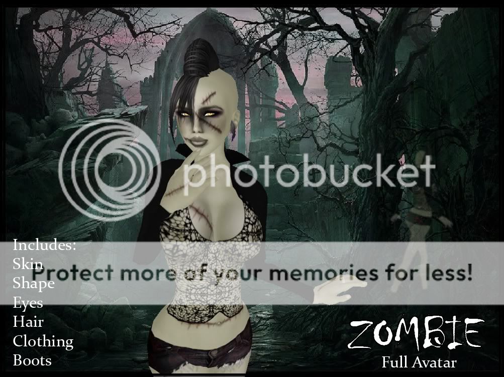 -UK- Couture - Full Avatar - Zombie