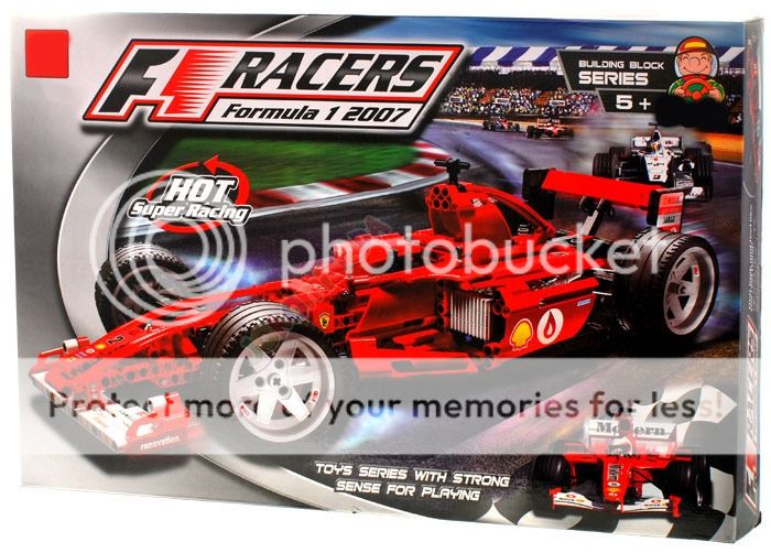 Stavebnice Racers - Formule 1